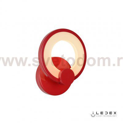 Настенный светильник iLedex Ring A001/1 Красный
