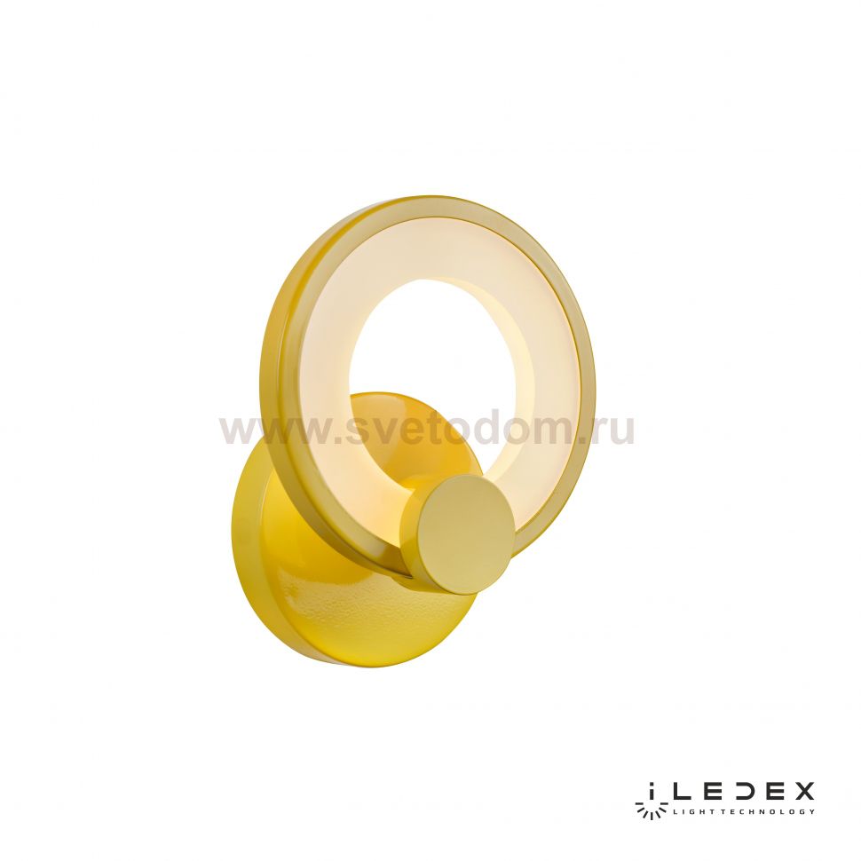 Настенный светильник iLedex Ring A001/1 Желтый