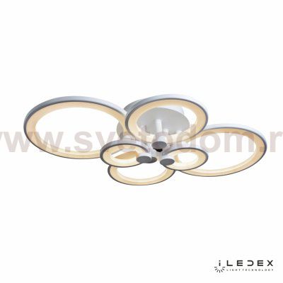 Потолочная люстра iLedex Ring A001/6 Белый