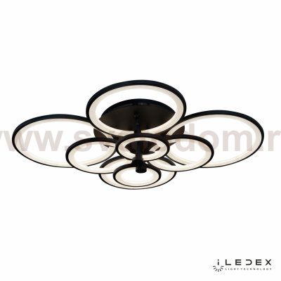 Потолочная люстра iLedex Ring A001/8 Черный