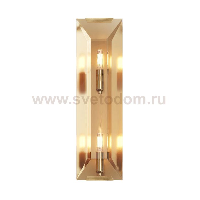 Настенный светильник Harlow Crystal 2A gold A003-165 A2 ti-gold Delight