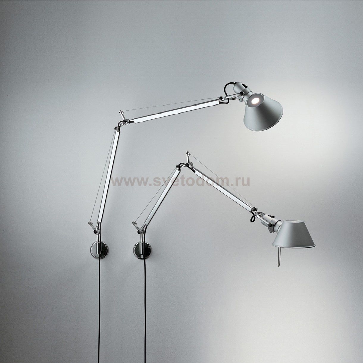 Настенный светильник бра Artemide A005910+A025150 Tolomeo
