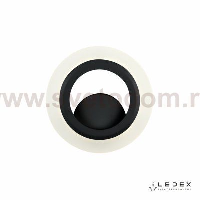 Потолочный светильник iLedex Gravity A006-1 11W 4000K BK