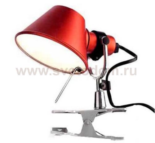 Настенный светильник бра Artemide A010810 Tolomeo micro pinza