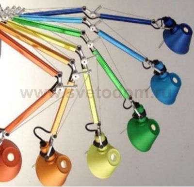 Настенный светильник бра Artemide A010950+A025150 TOLOMEO MICRO PARETE