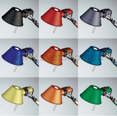 Настенный светильник бра Artemide A010950+A025150 TOLOMEO MICRO PARETE