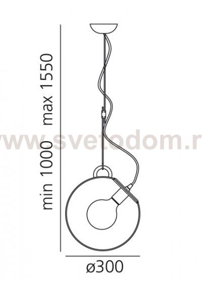Подвесной светильник Miconos satin brass