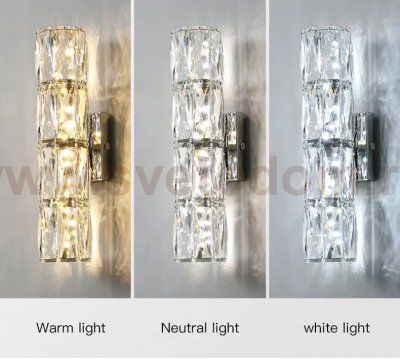 Настенный светильник A06W/4 silver/clear