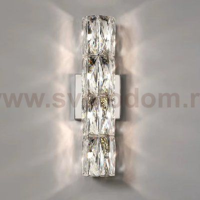 Настенный светильник A06W/4 silver/clear