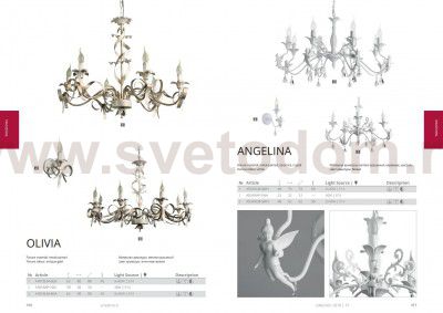 Светильник подвесной Arte lamp A1018LM-6GA OLIVIA