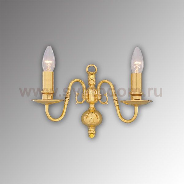 Светильник бра Arte Lamp A1019AP-2PB FLEMISH