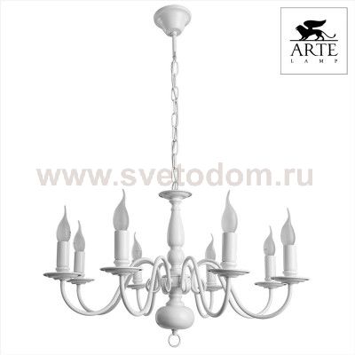 Люстра подвесная Arte lamp A1029LM-8WC Antwerpen