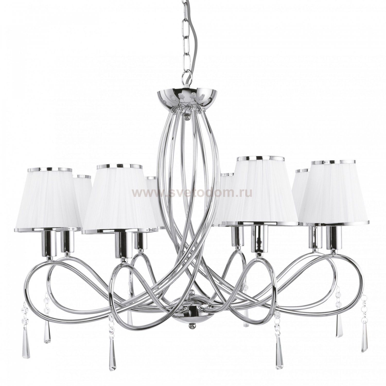 Люстра подвесная Arte lamp A1035LM-8CC Logico