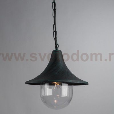 Светильник уличный подвесной Arte lamp A1085SO-1BG Malaga