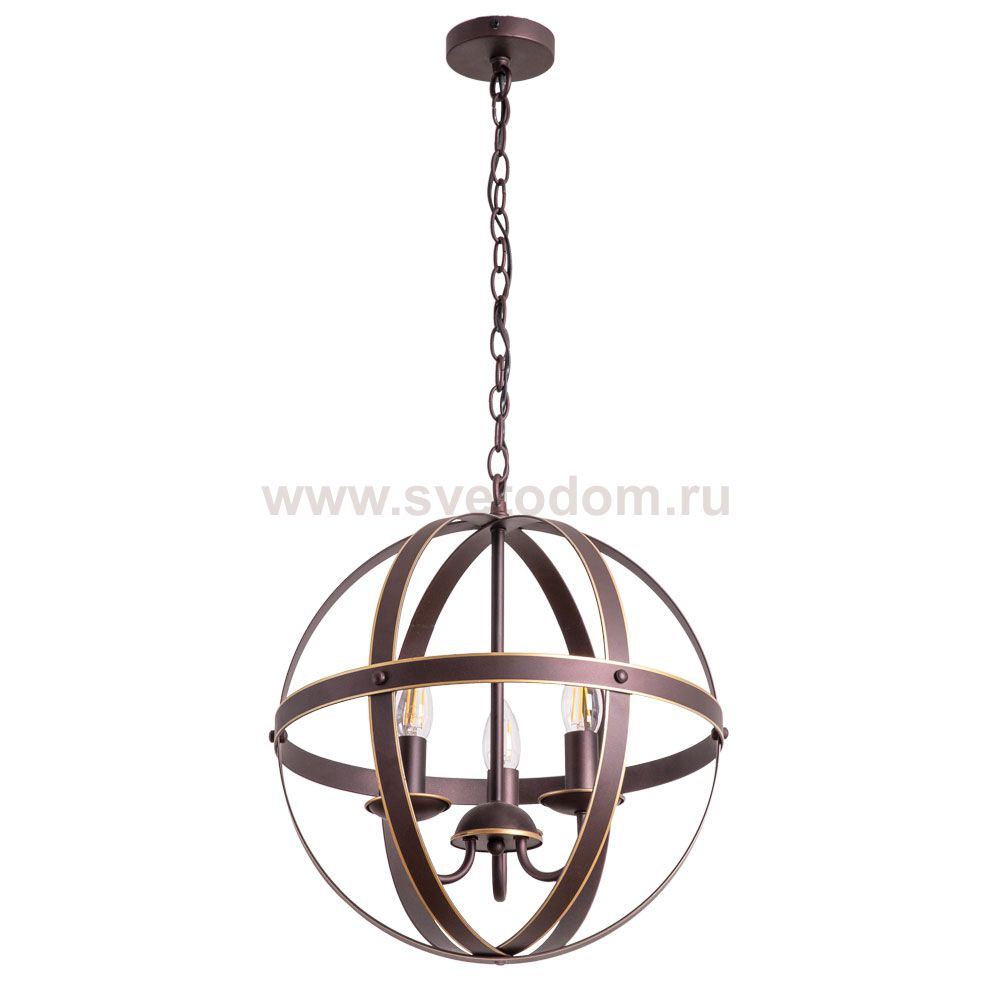 Подвесная люстра Arte Lamp A1087SP-3BR BABBU