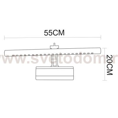 Светильник настенный Arte lamp A1107AP-1CC PICTURE LIGHTS LED