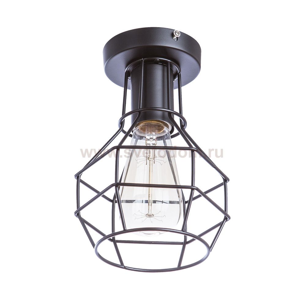 Светильник потолочный Arte Lamp A1109PL-1BK SPIDER