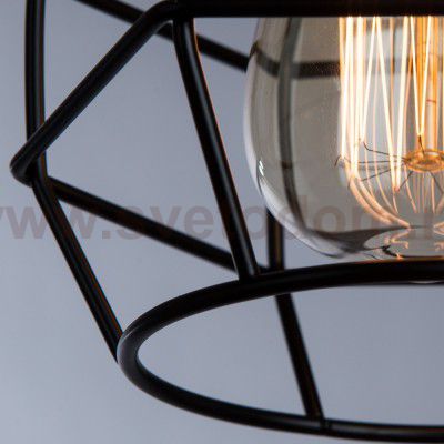 Светильник потолочный Arte Lamp A1109PL-1BK SPIDER