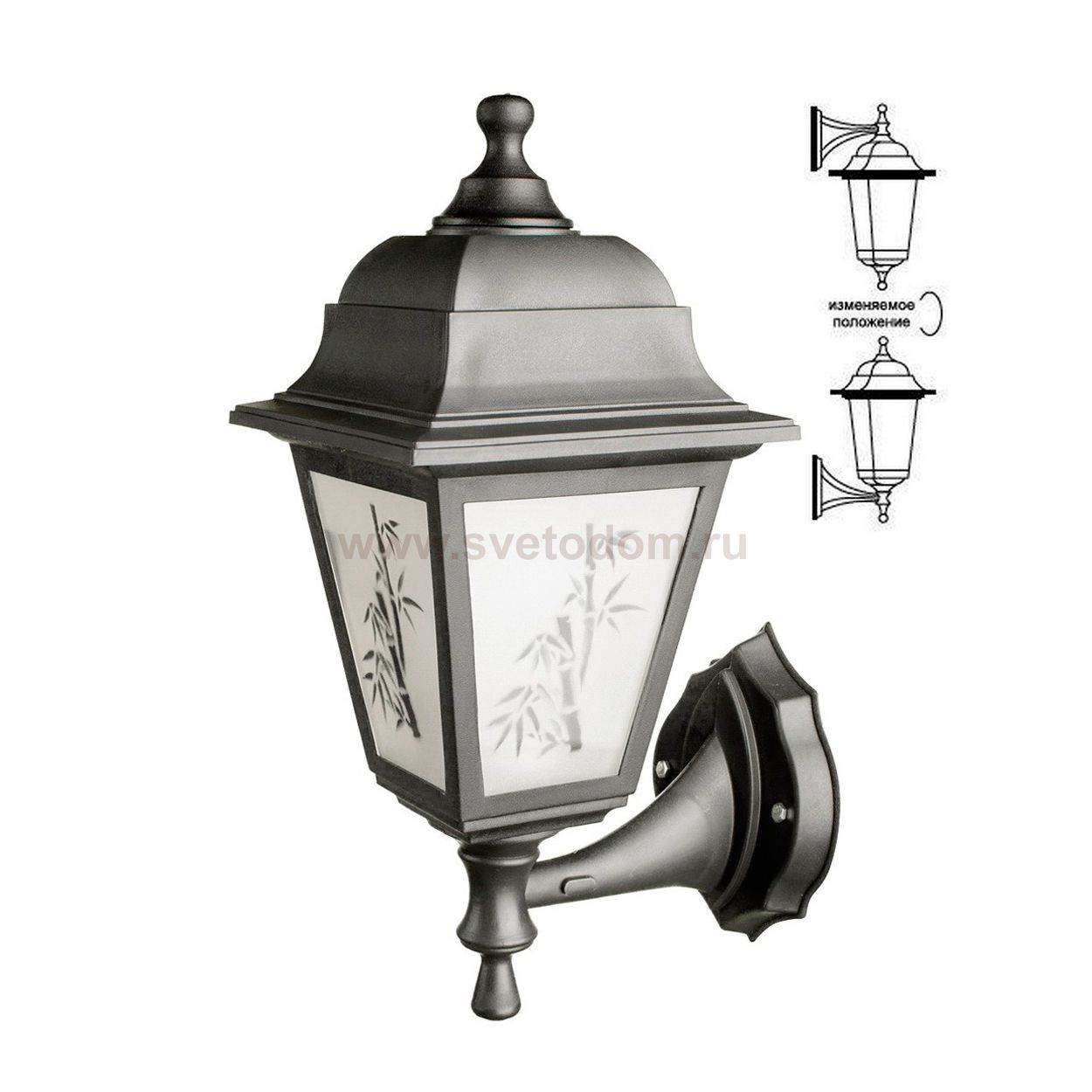 Светильник уличный Arte lamp A1113AL-1BK Zagreb