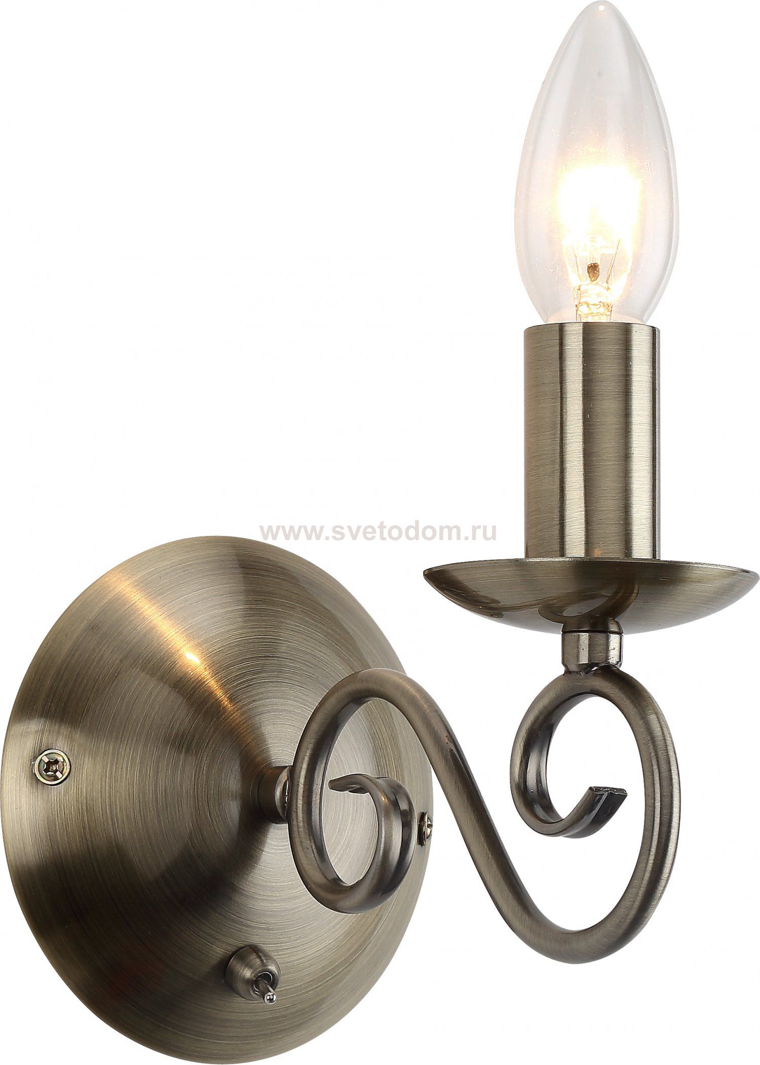 Светильник настенный Arte lamp A1129AP-1AB ISABEL