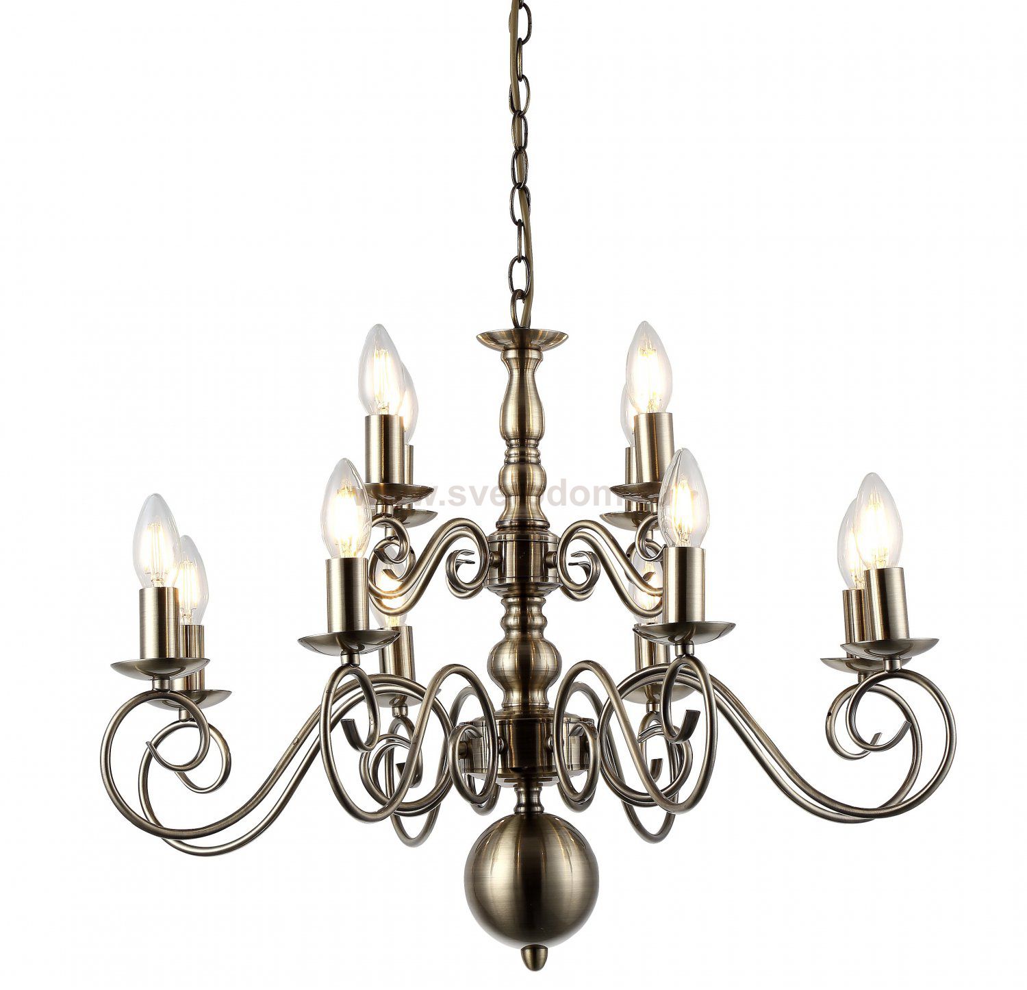 Светильник подвесной Arte lamp A1129LM-12AB ISABEL