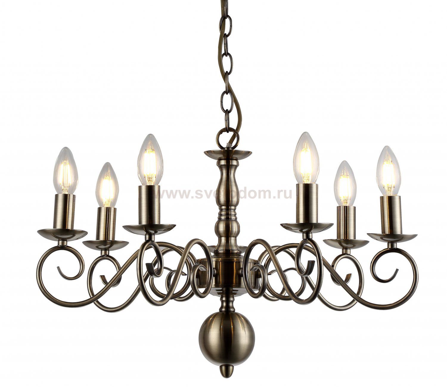 Светильник подвесной Arte lamp A1129LM-7AB ISABEL