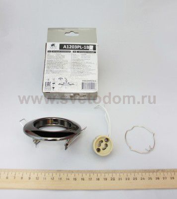 Светильник встраиваемый Arte lamp A1203PL-1BC PRAKTISCH