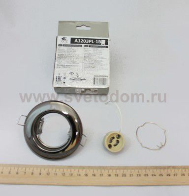 Светильник встраиваемый Arte lamp A1203PL-1BC PRAKTISCH