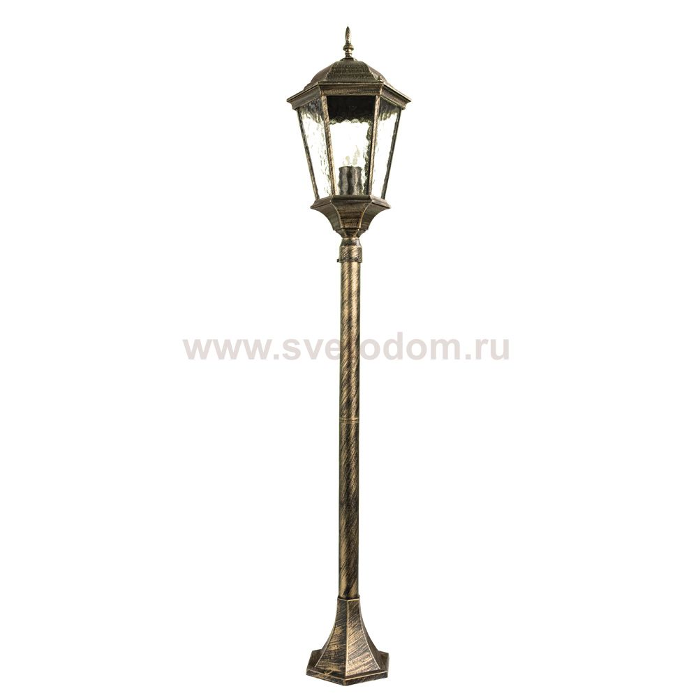 Светильник столб уличный Arte lamp A1206PA-1BN Genova
