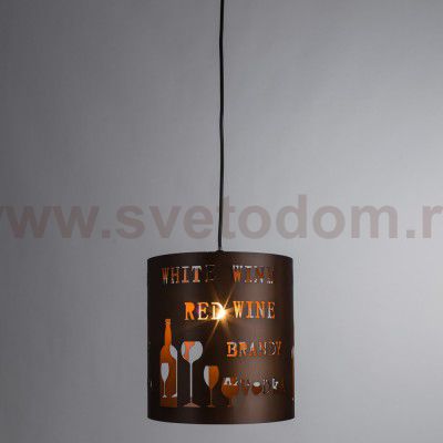 Светильник подвесной Arte lamp A1223SP-1BR CAFFETTERIA
