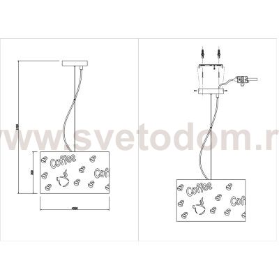 Светильник подвесной Arte lamp A1233SP-1BK CAFFETTERIA