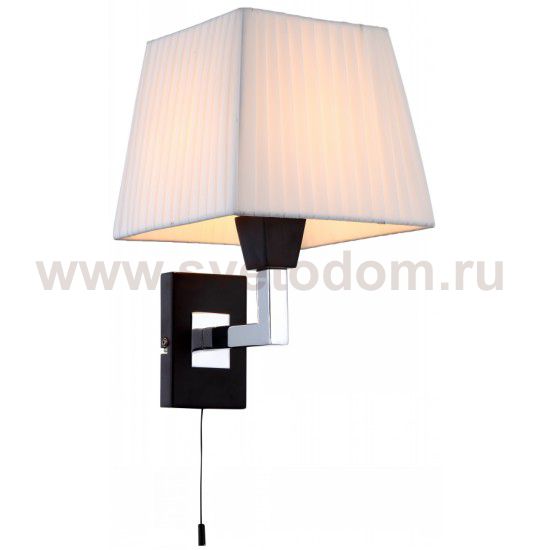 Светильник бра Arte lamp A1295AP-1BK Fusion