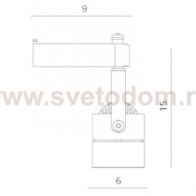 Светильник для трека Arte lamp A1310PL-1WH TRACK LIGHTS