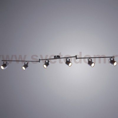 Светильник потолочный Arte Lamp A1310PL-6BK Lente