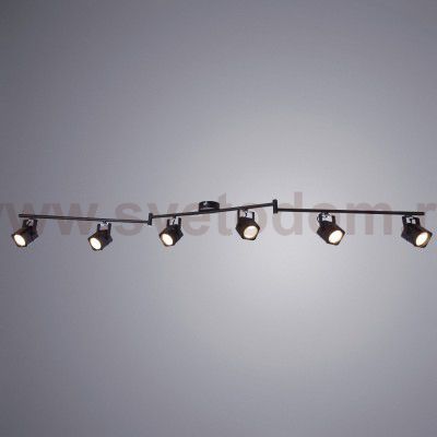 Светильник потолочный Arte lamp A1314PL-6BK LENTE