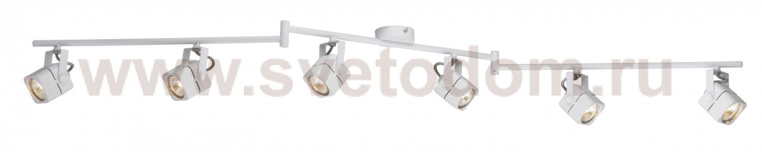 Светильник на штанге 6 ламп Arte Lamp A1314PL-6WH LENTE