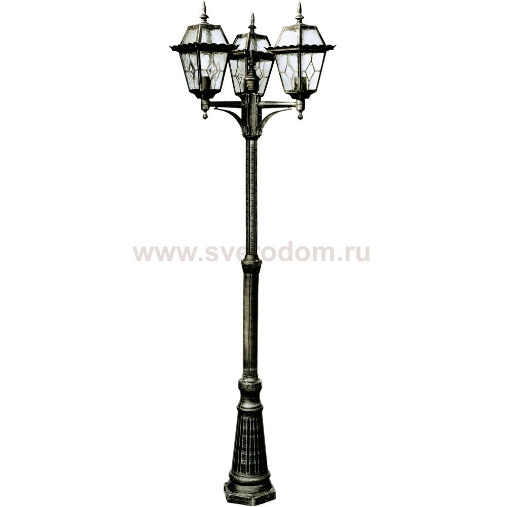 Светильник уличный Arte lamp A1357PA-3BS Paris