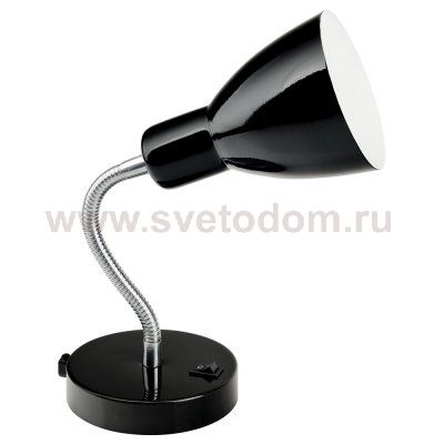 Светильник гибкий черный Arte lamp A1408AP-1BK Dorm