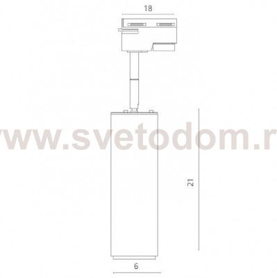 Светильник для трека Arte lamp A1412PL-1WH TRACK белый
