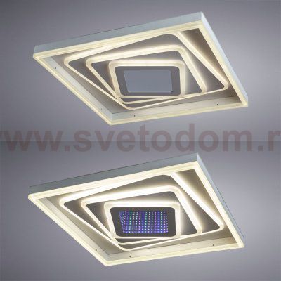 Люстра светодиодная 198Вт Arte Lamp A1433PL-1WH Multi-space