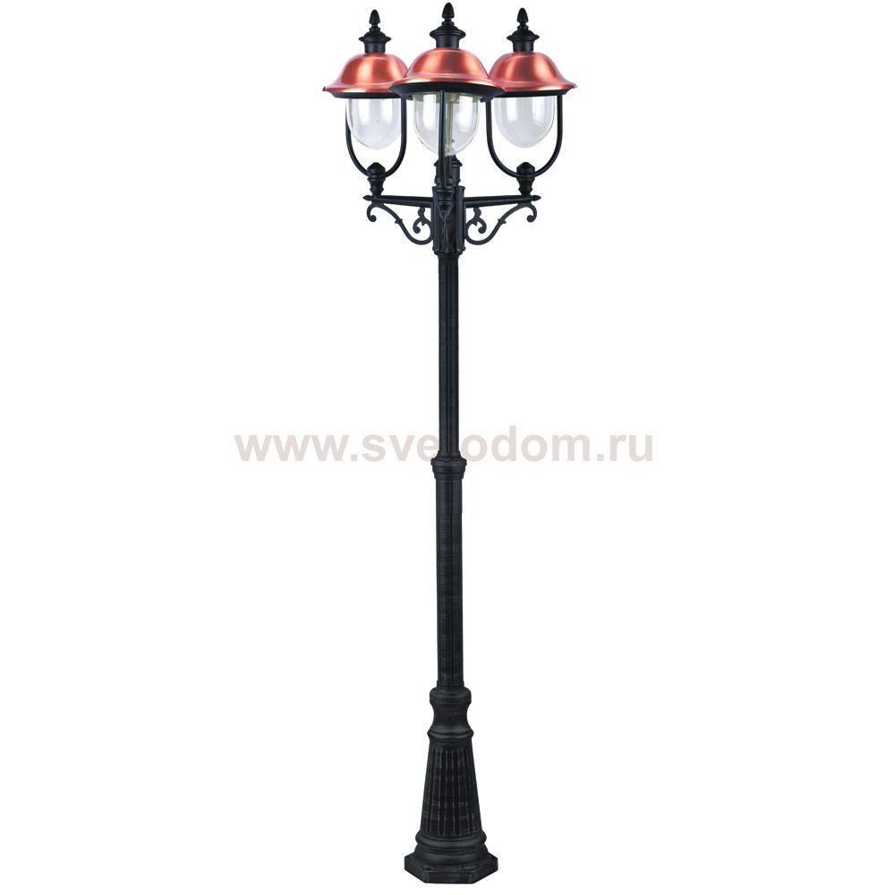 Светильник уличный Arte lamp A1486PA-3BK Barselona 