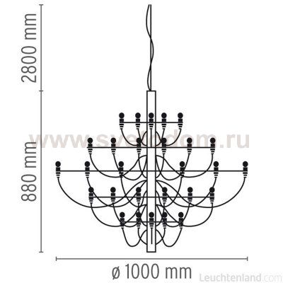 Люстра Flos A1500057 