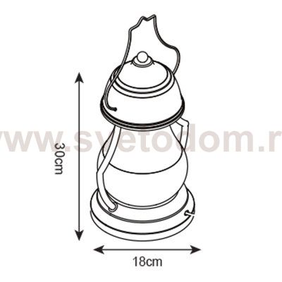 Светильник настольный Arte lamp A1502LT-1AB LUMINO