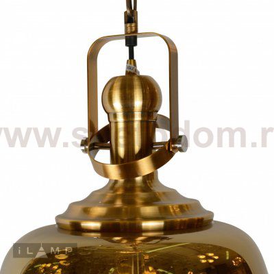 Подвесная люстра iLamp Edition A1509/300/C3 Золотая