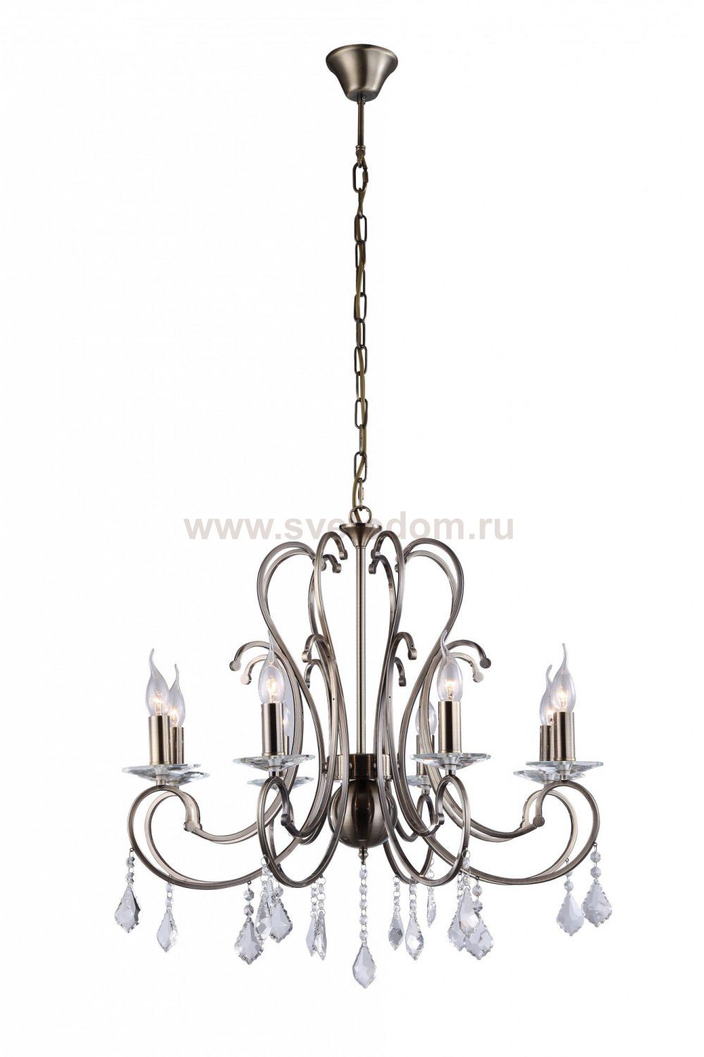 Подвесная люстра Arte lamp A1512LM-8AB Signo