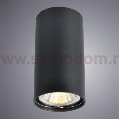 Светильник стакан черный Arte Lamp A1516PL-1BK UNIX