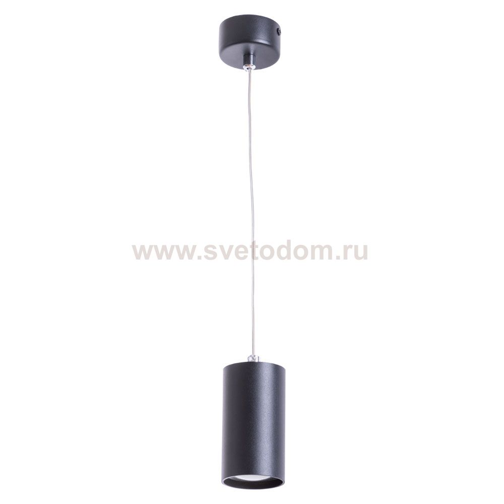 Светильник подвесной черный Arte Lamp A1516SP-1BK CANOPUS