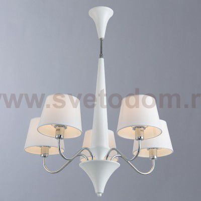 Люстра белая Arte Lamp A1528LM-5WH GRACIA