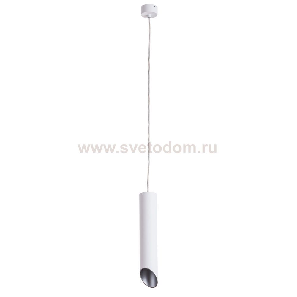 Светильник подвесной Arte lamp A1536SP-1WH PILON-SILVER