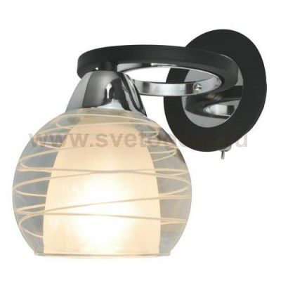 Светильник настенный Arte lamp A1604AP-1BK Ginevra